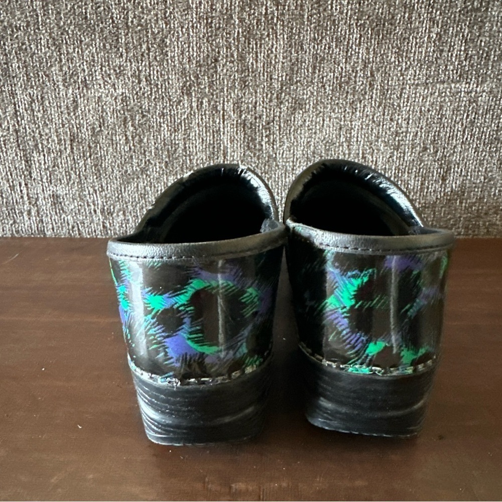 Dansko Professional Nurse Clogs Women's Size EU 38 US 7 Multi Colored Comfort - Picture 7 of 10